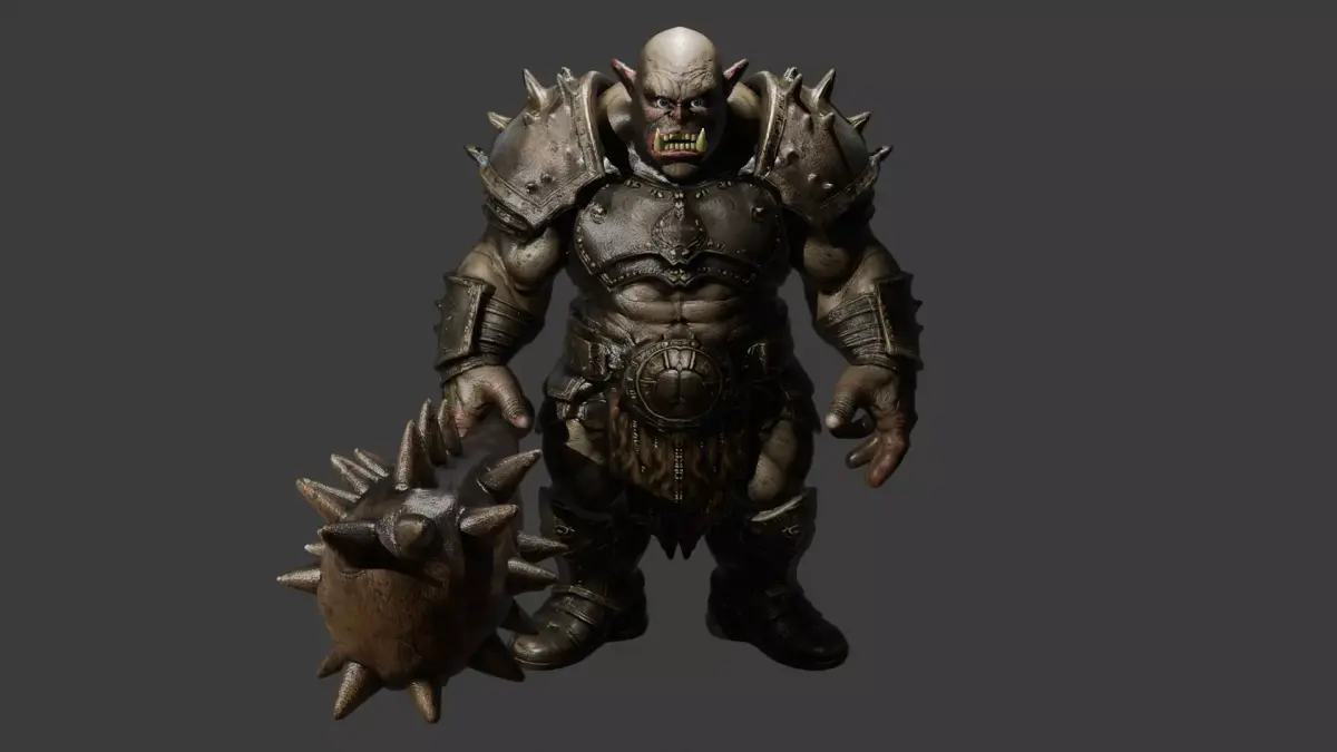 OGRE CHARACTER 3D model
