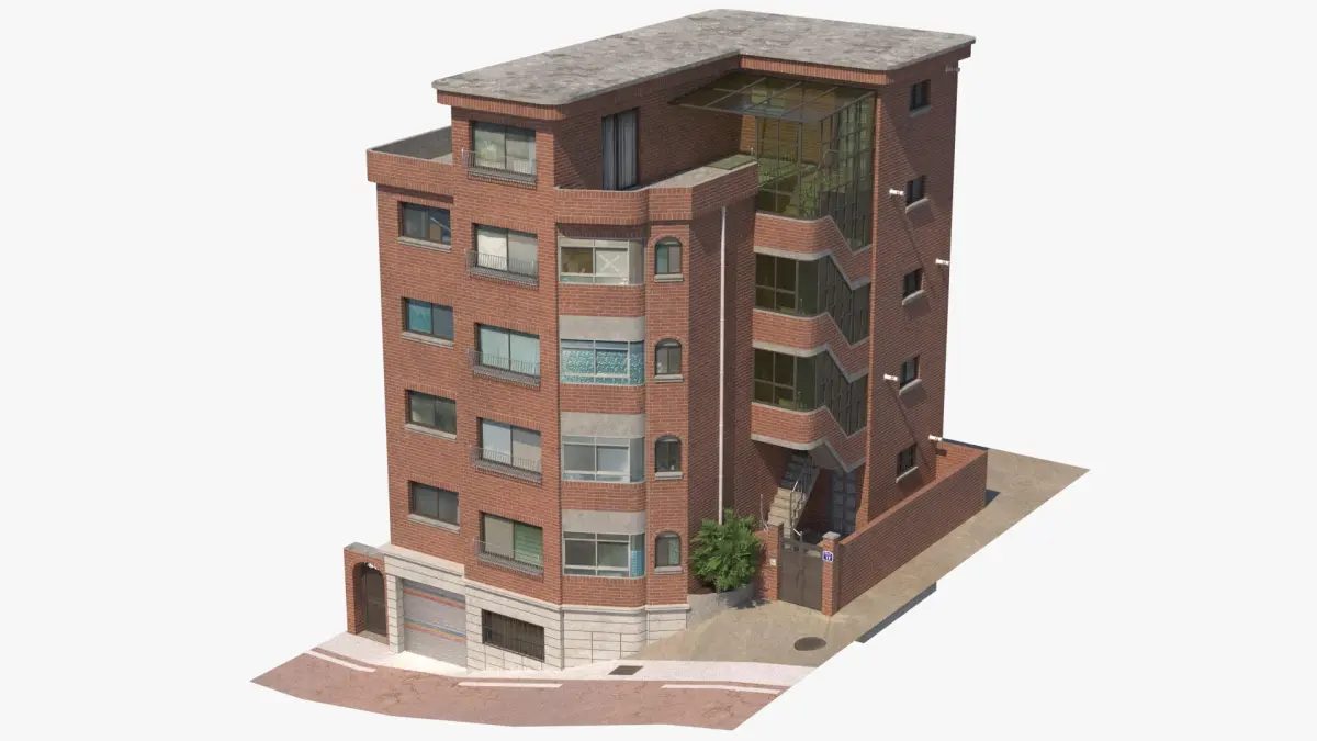 Bomung-ro Building 3D model