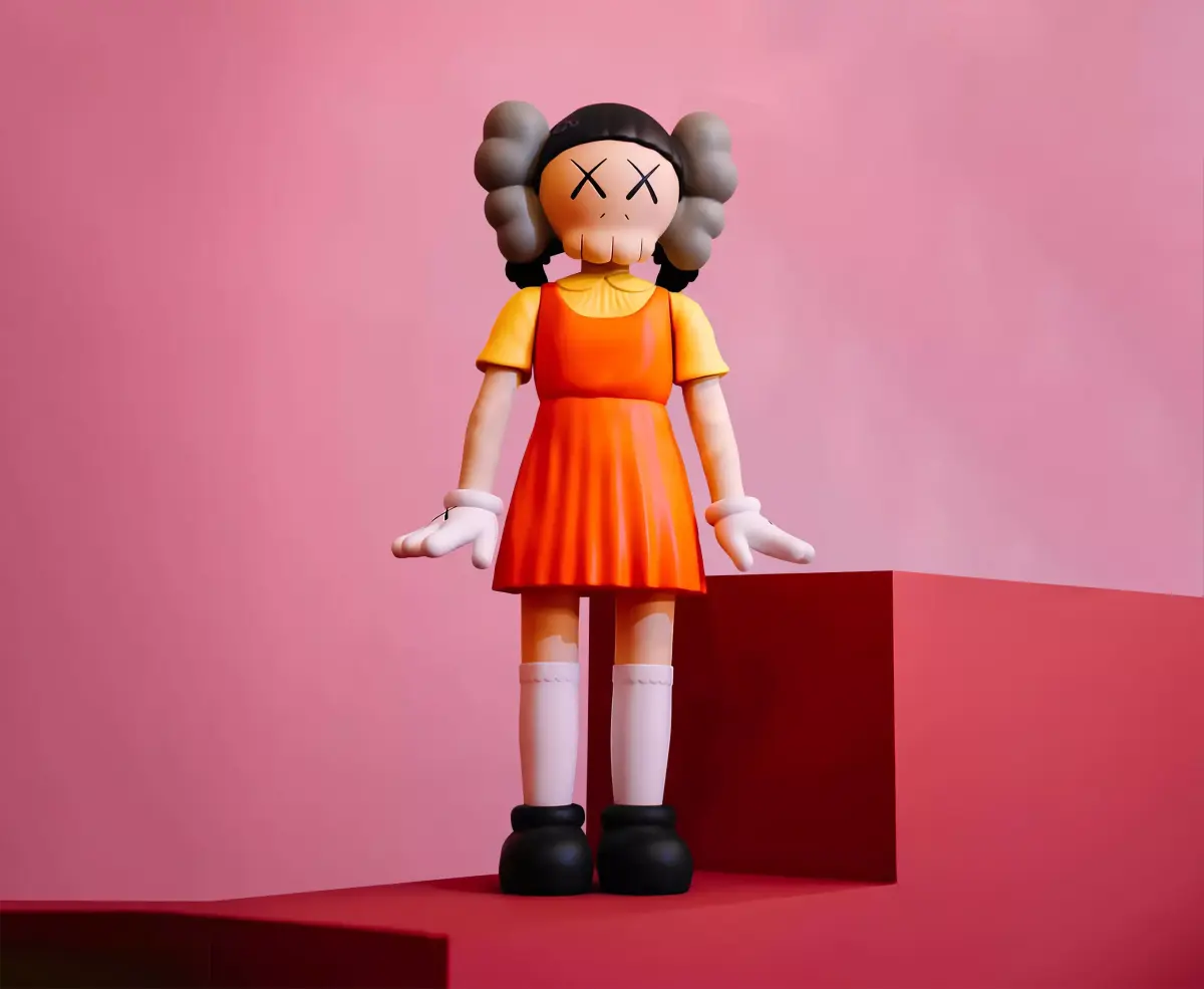 Kaws YOUNG HEE Squid Game Season 2 for Print 3D print model