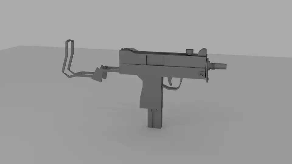 12mm smg 3D model
