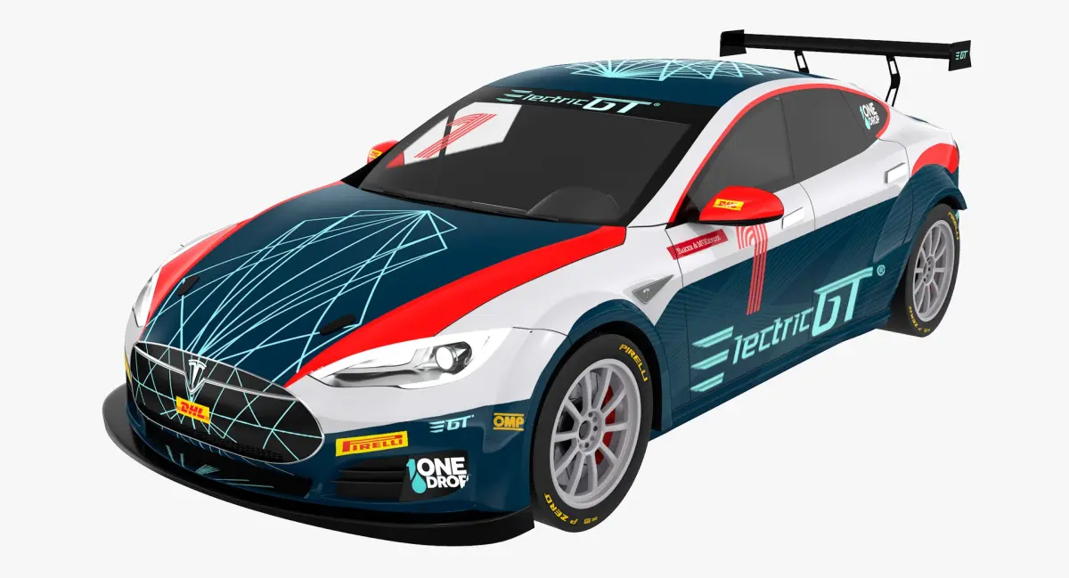 Tesla Model S P100D 3D model purchase