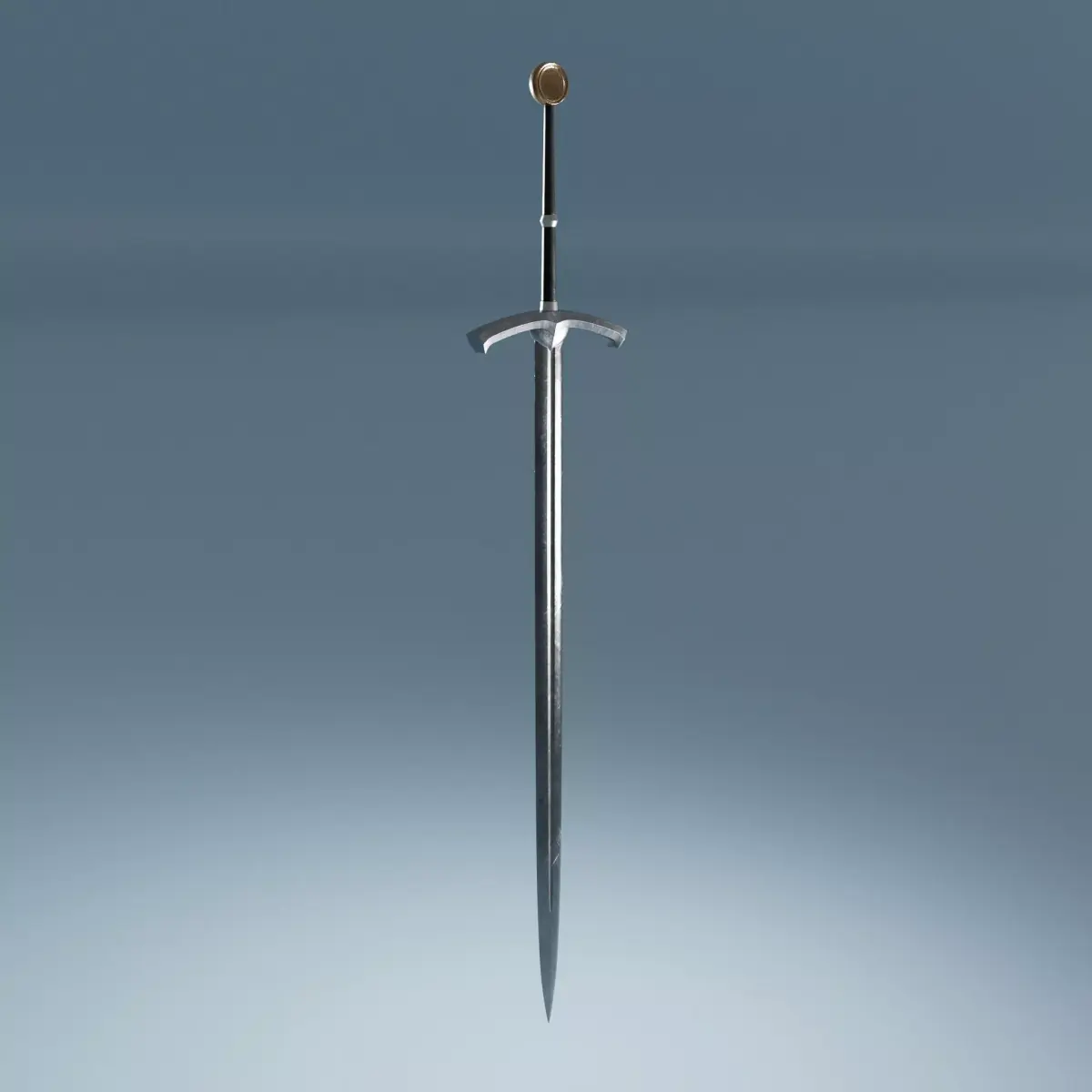 Medieval Sword 3D Model Rigged 3D model
