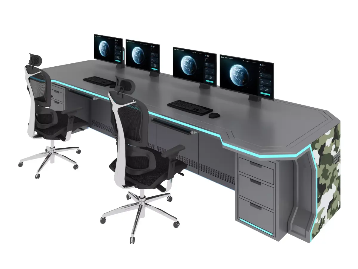 Control Room Desk  08 3D model
