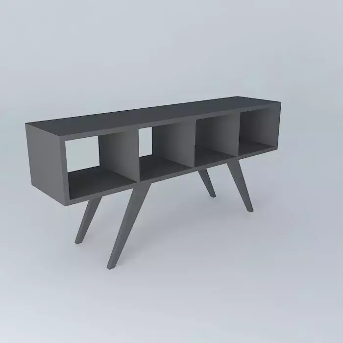 Retro console Free 3D model