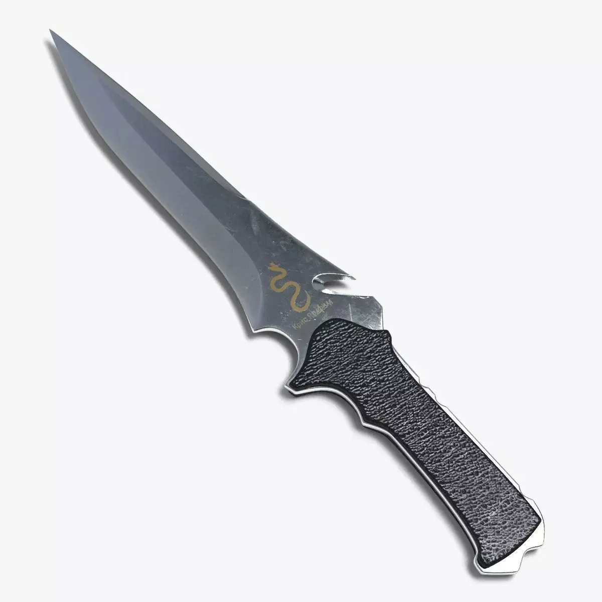 Knife Low-poly 3D model 36