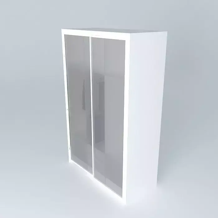 Detailed closet Free 3D model