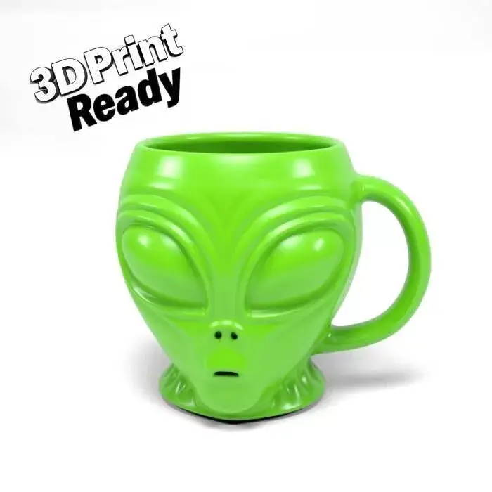 Alien Mug 3D print model