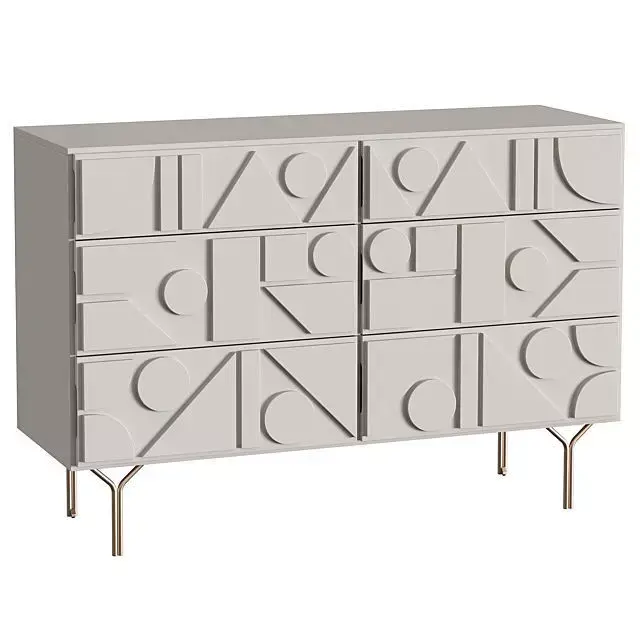 Chest of Drawers Elgos Pictograph Free 3D model