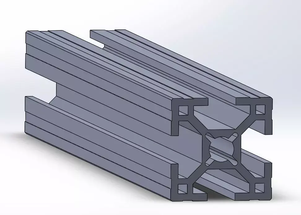 Alluminium Profile 30x30x200mm Free 3D print model