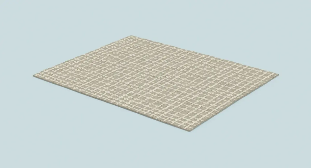 Contemporary Area Rug 3D model