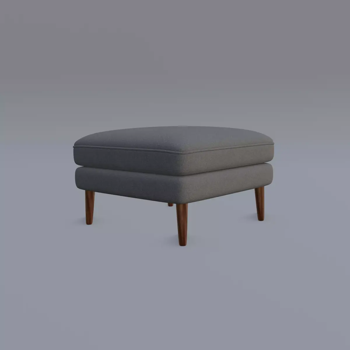 Burrow Nomad Ottoman Free low-poly 3D model