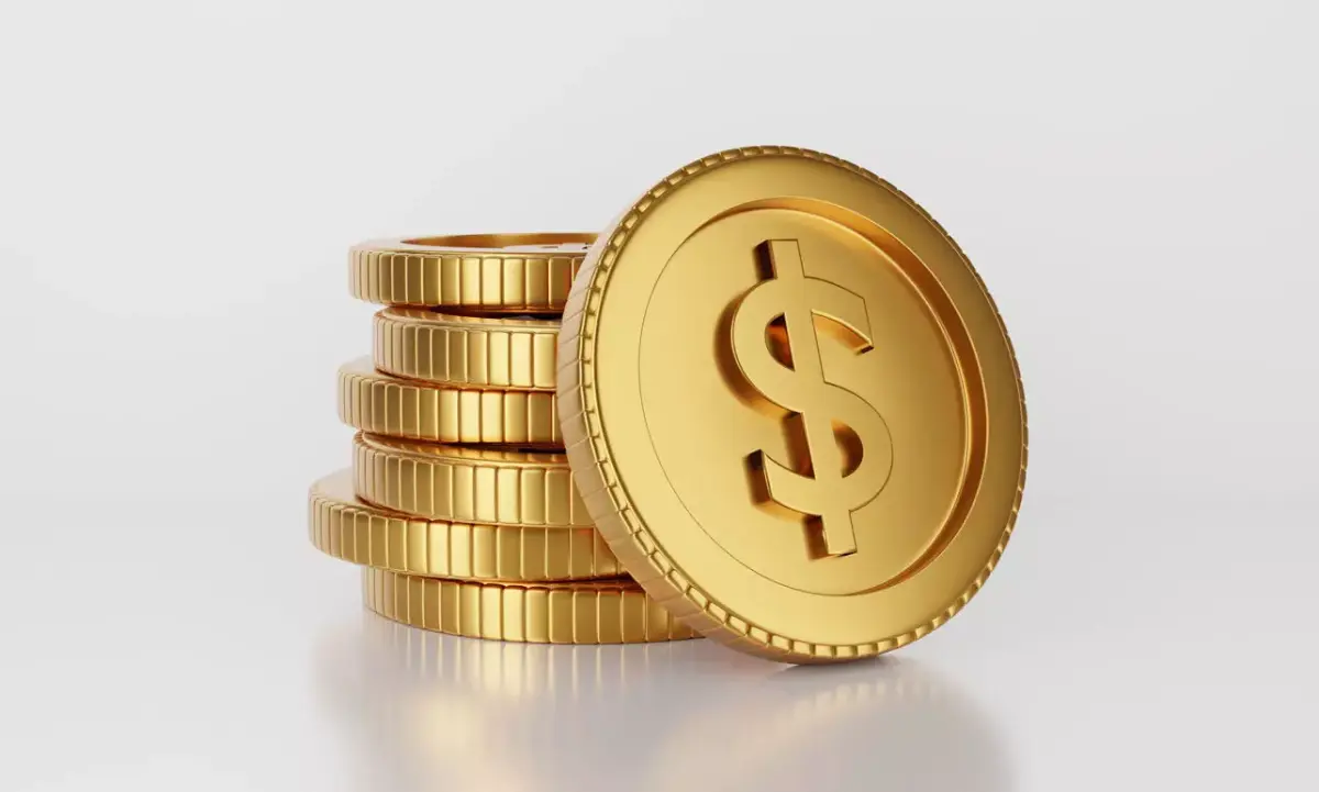 Gold Coin 3D model 3D model