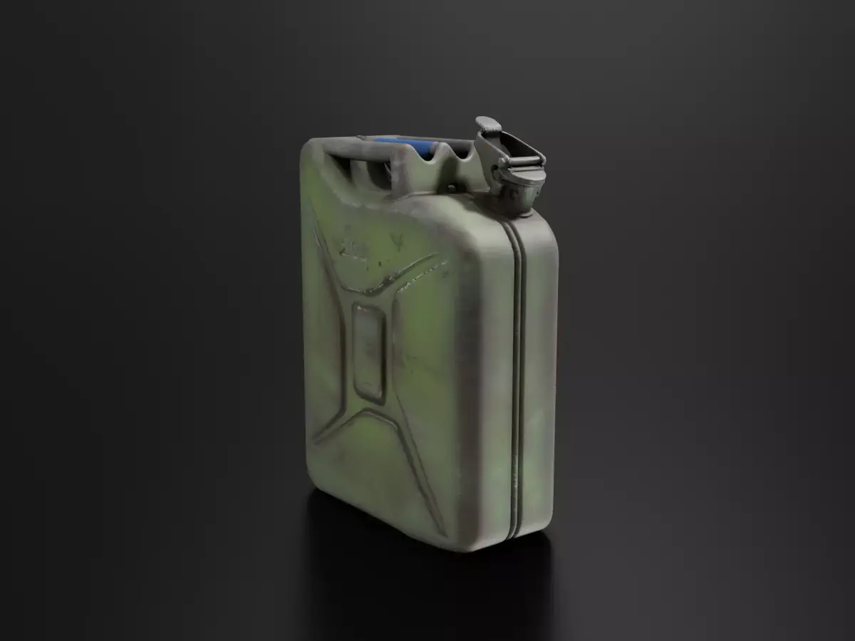 Military Fuel Can 01 3D print model