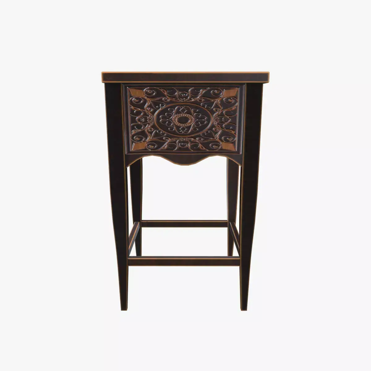 Medieval Furniture V05 Low-poly 3D model
