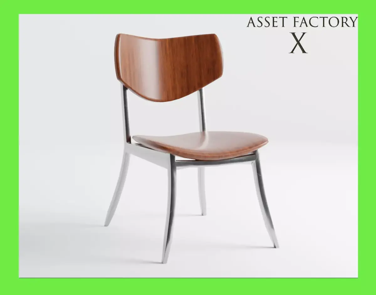 Modern  Chair 3D model 6