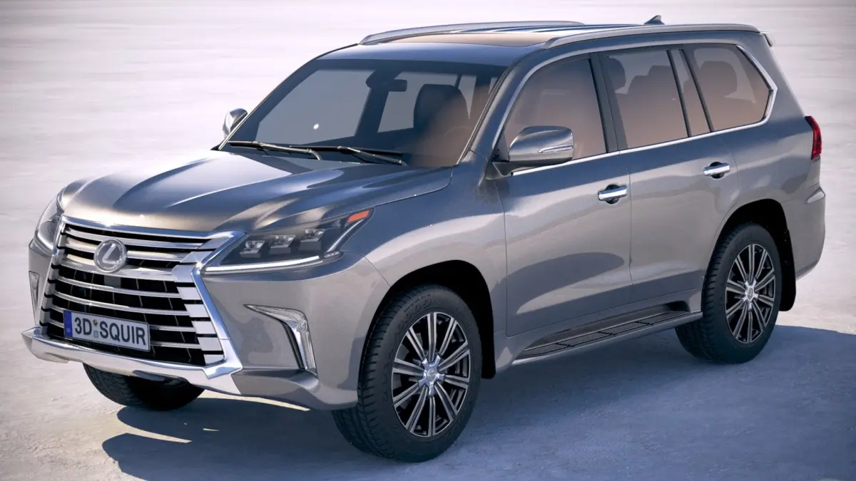 Lexus LX 570 2017 3D model purchase