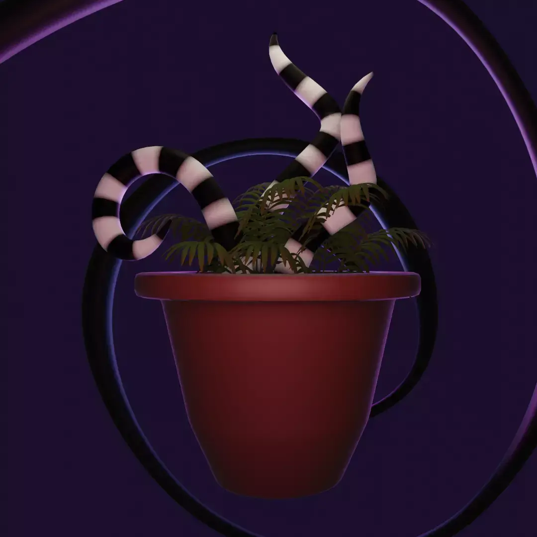 POT SANDY THE SANDWORM Free 3D print model
