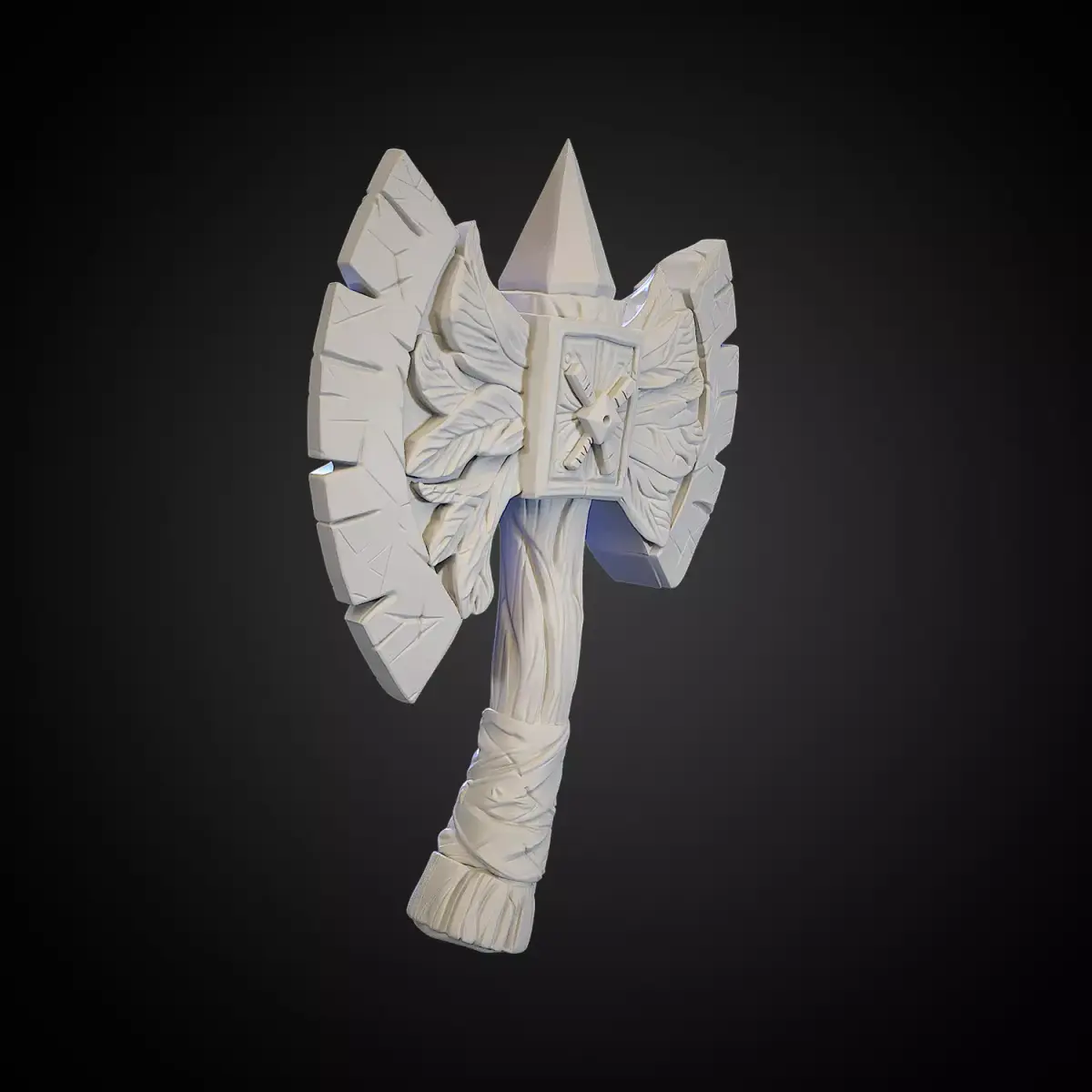Stylized Axe 25 3D model