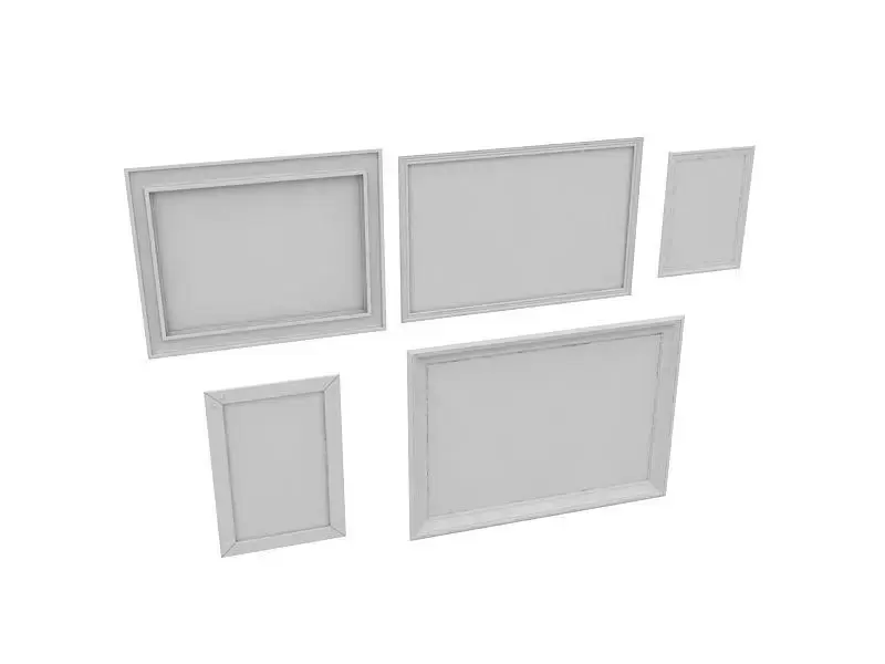 Modern Frame  Free 3D model