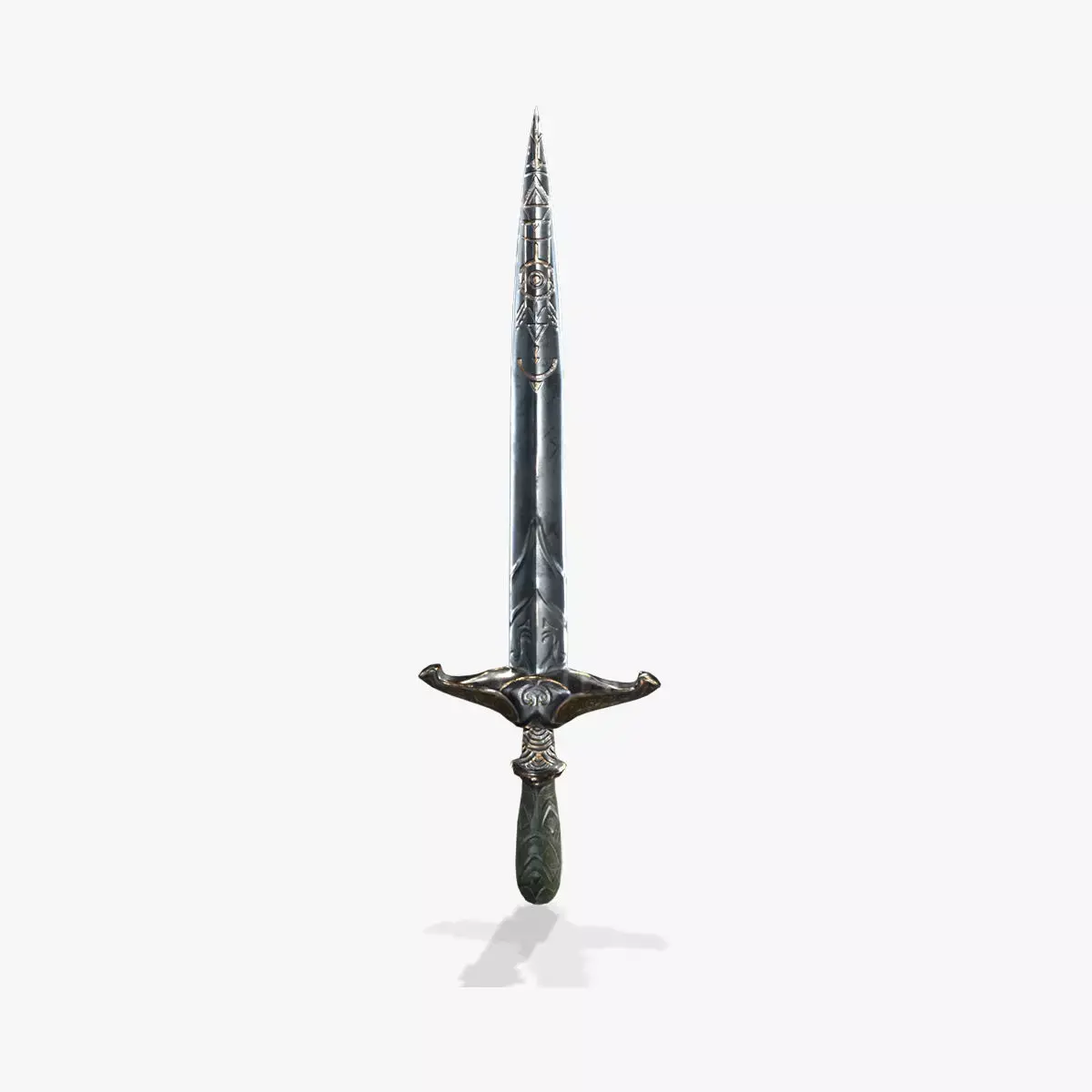 Fantasy Dagger V02 Low-poly 3D model