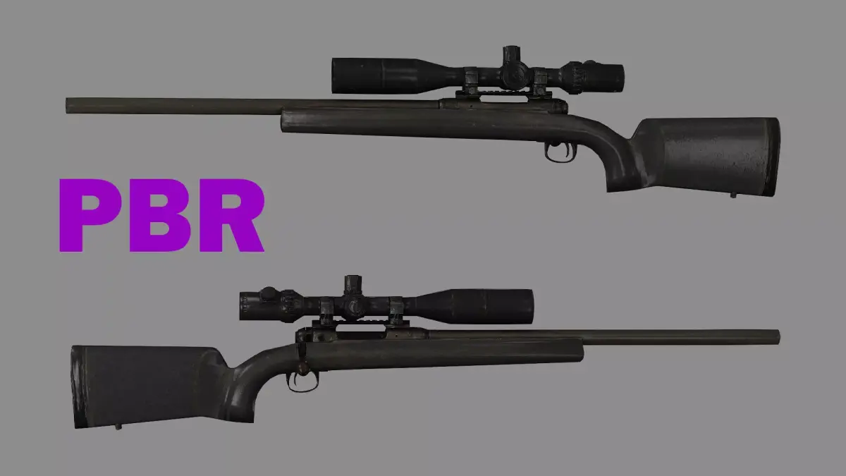 M24 Sniper Rifle Low-poly 3D Model Low-poly 3D model buy