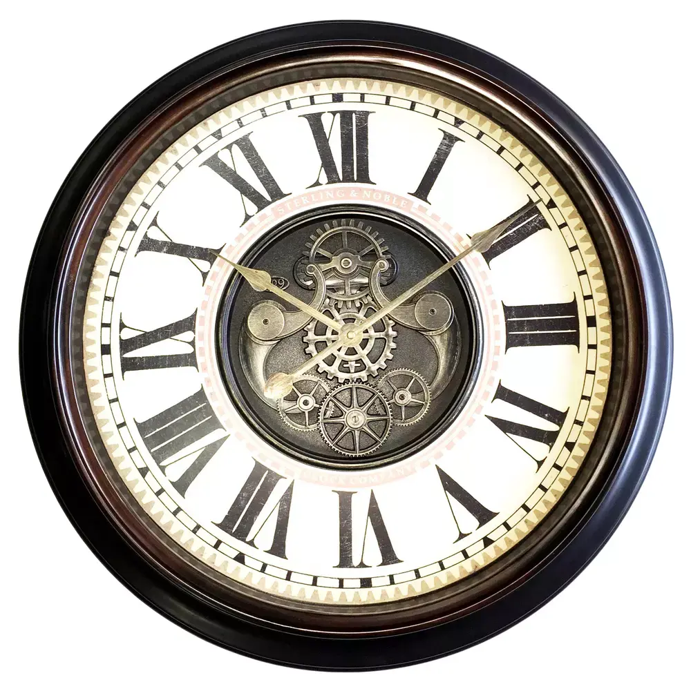 Realistic Wall Clock Free low-poly 3D model