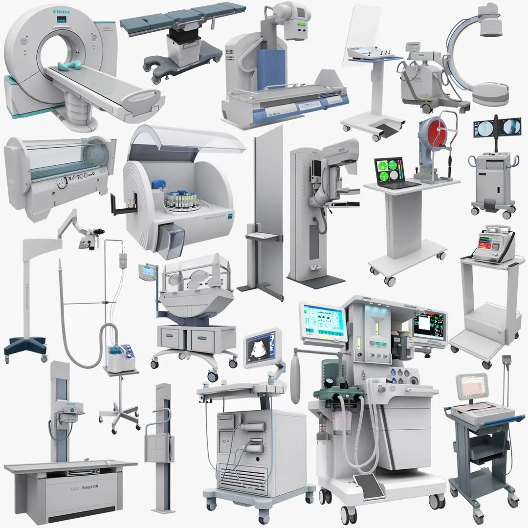 Medical Equipment 16 in 1 3D model