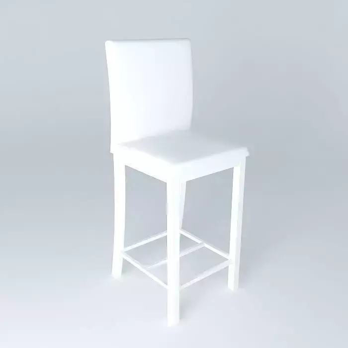 Bar Stool Free 3D model 7