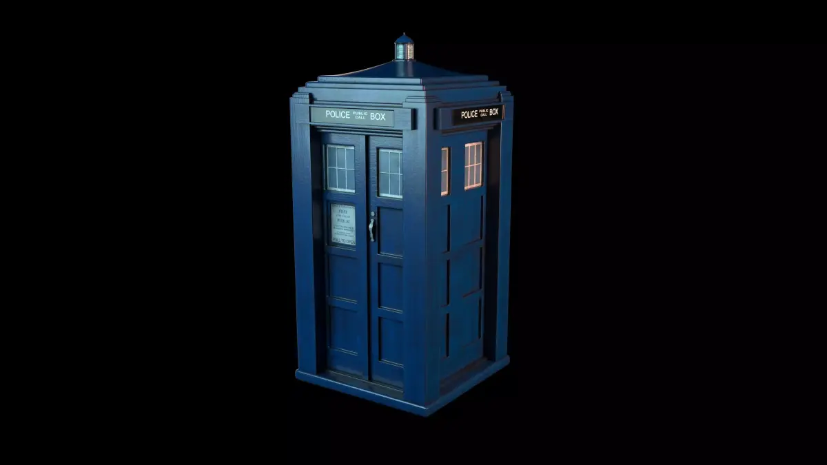 Tardis Prop 3D model