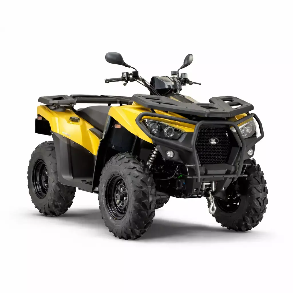 Rugged Offroad ATV Quad Bike All Terrain Vehicle 3D model