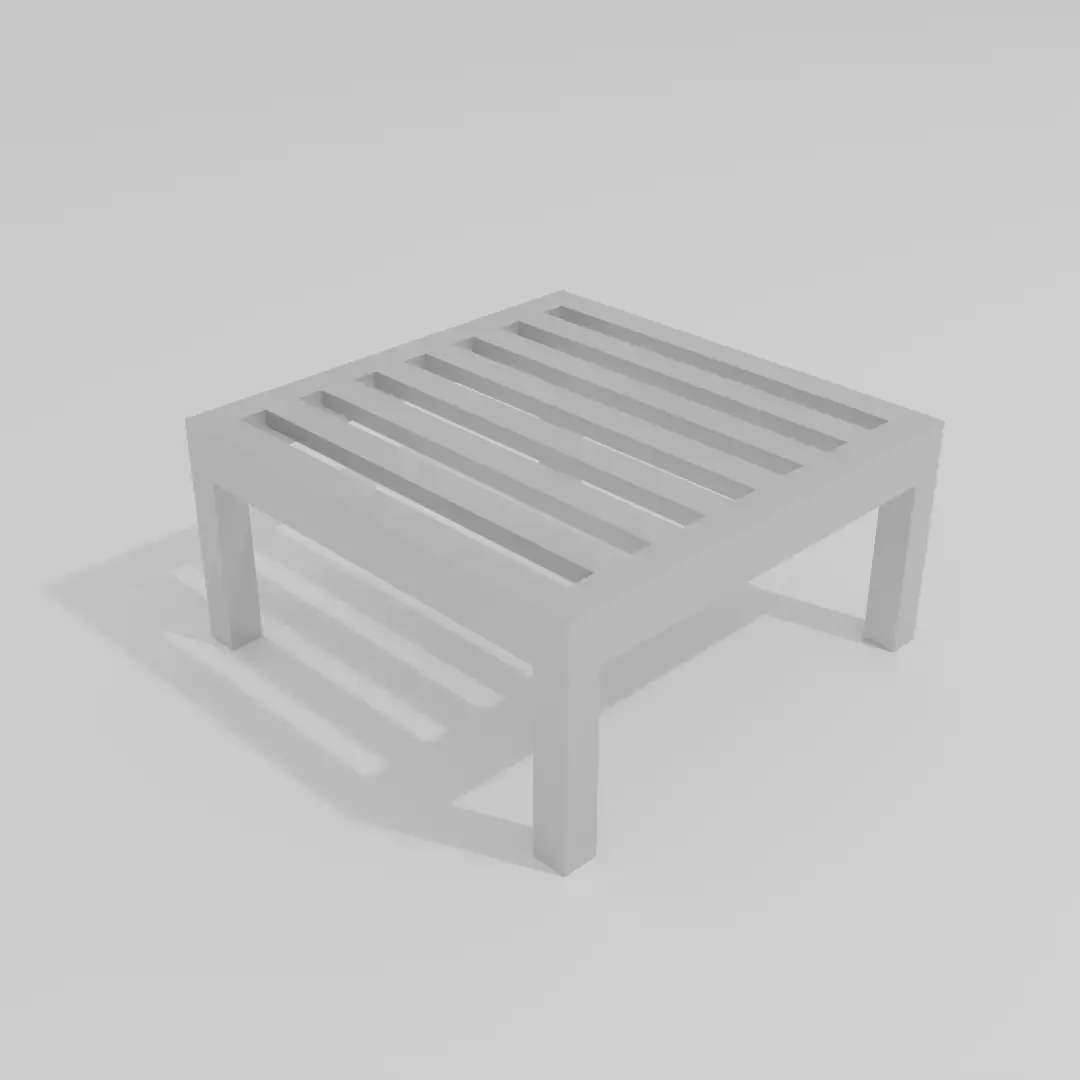 tavolino basso Free 3D model