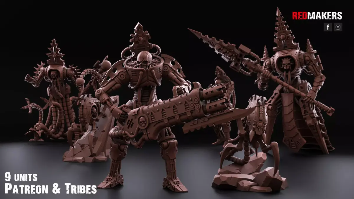 Kill Squad - Obsidian Conclave - Tomb World 3D print model