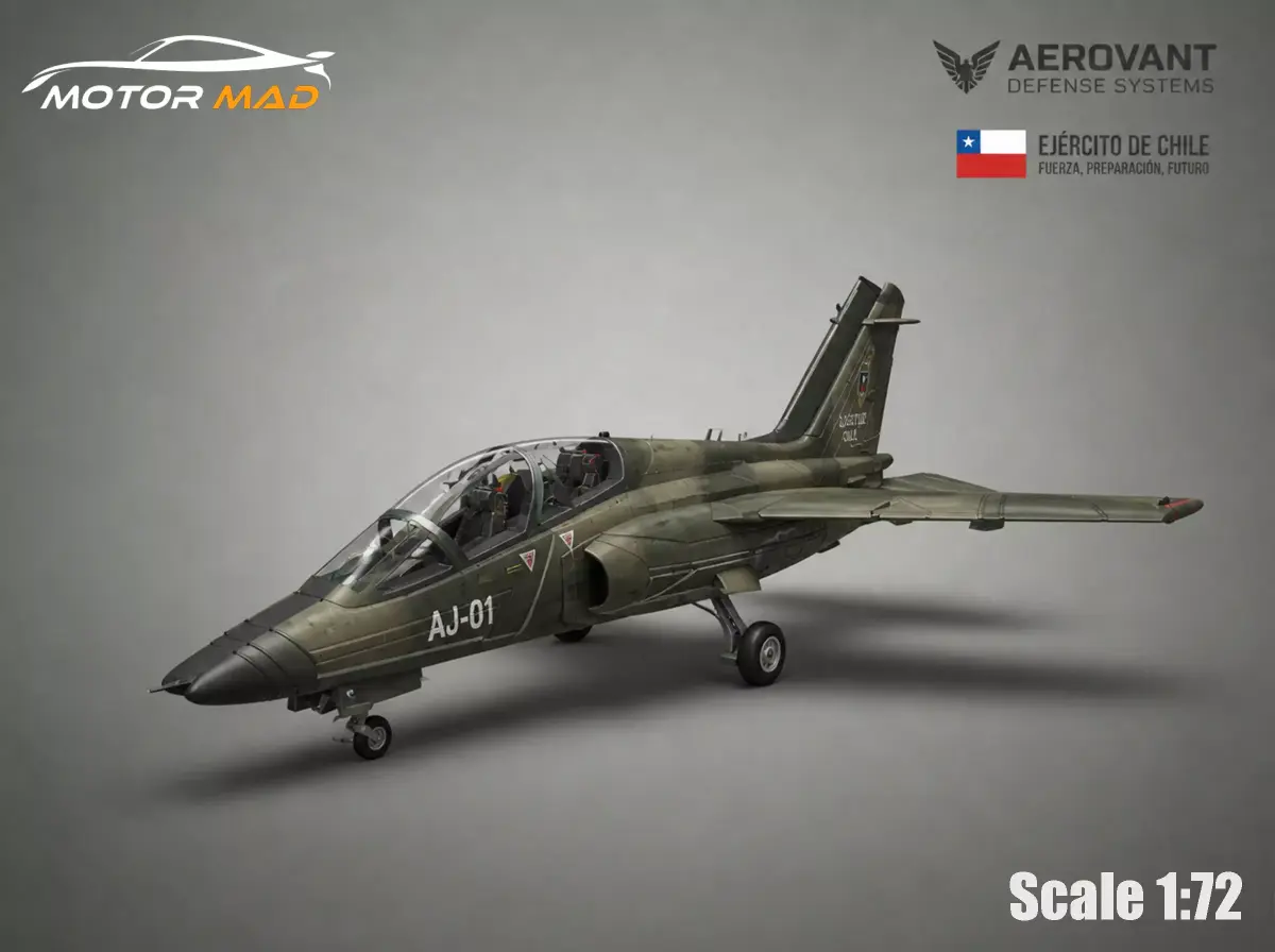 AJ-01 Advanced Jet Trainer Light Attack Aircraft 3D print model