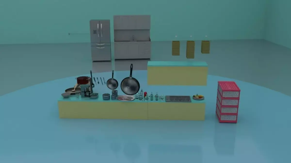  turbo -Of kitchen appliances Free 3D model