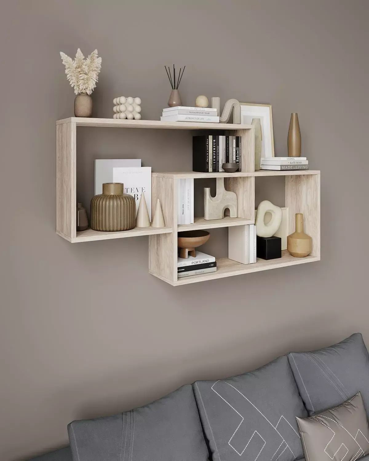 Wall-shelf wall shelves for living room Free 3D model