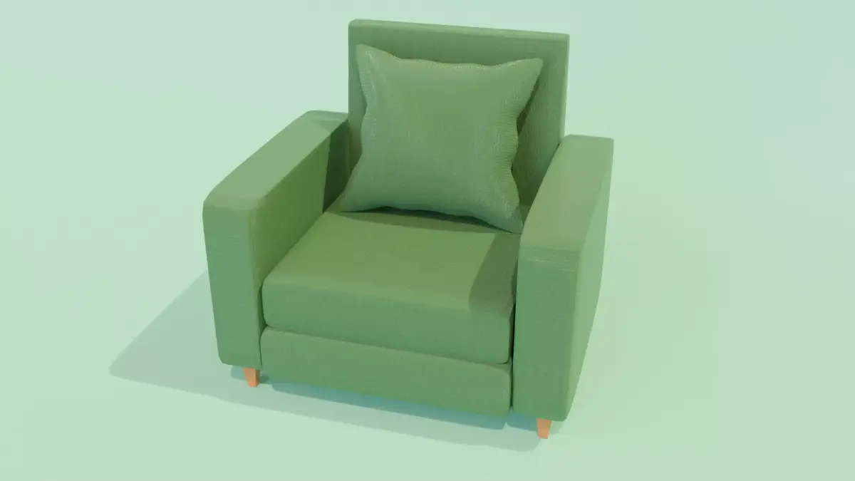 armchair furniture Free 3D model