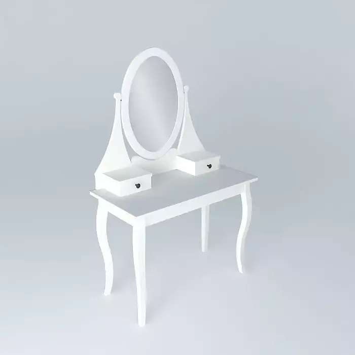 HEMNES vanity table Free 3D model