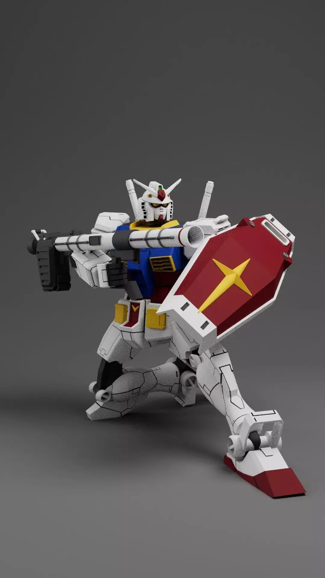 Rx-78-2 Gundam 3D model
