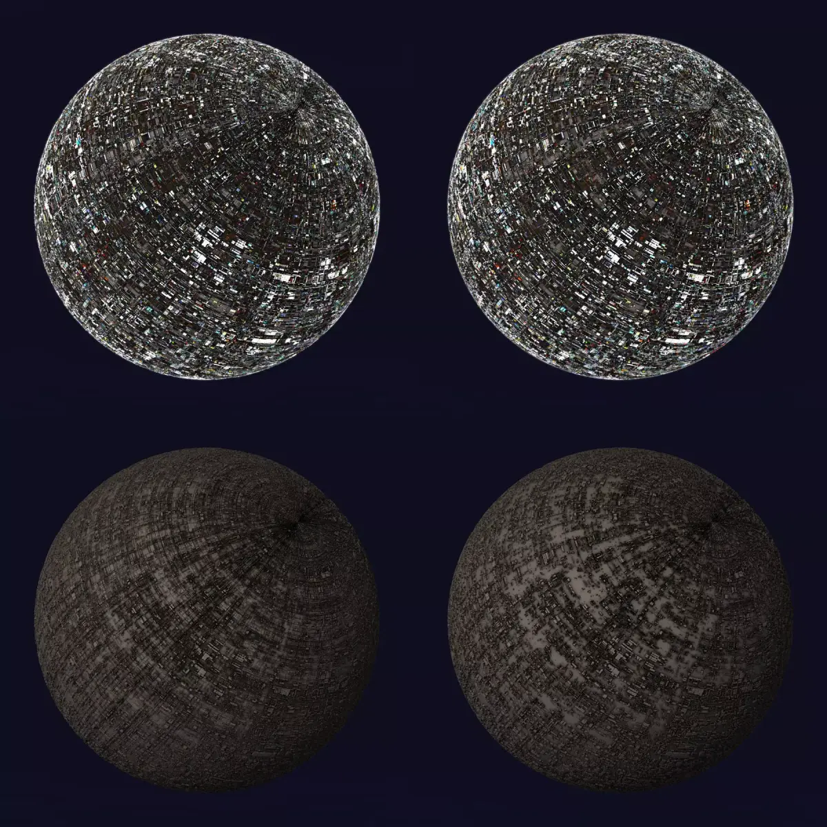 Scifi Artificial Moon Shader 004 Texture