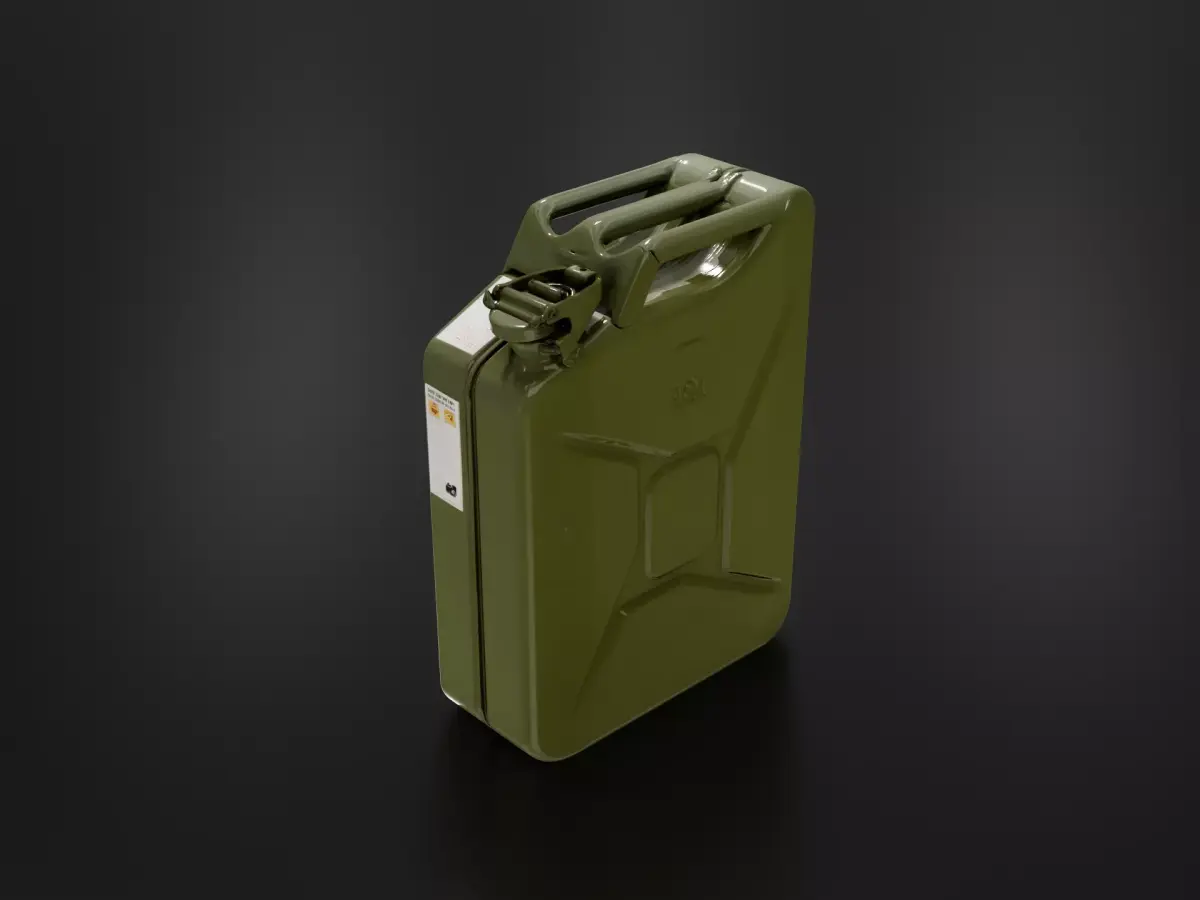 Military Fuel Can 03 3D print model
