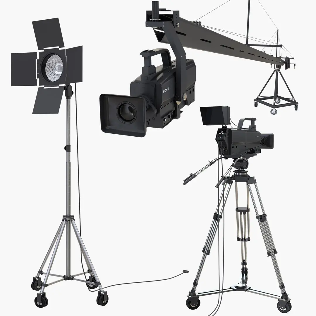 Cameras and Light 3D model