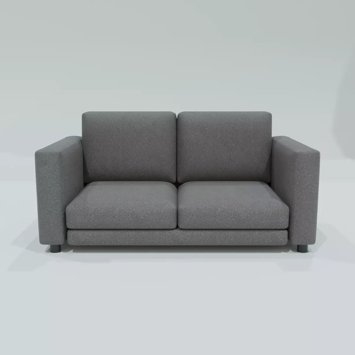 Modern Soft Fabric Chair Free low-poly 3D model