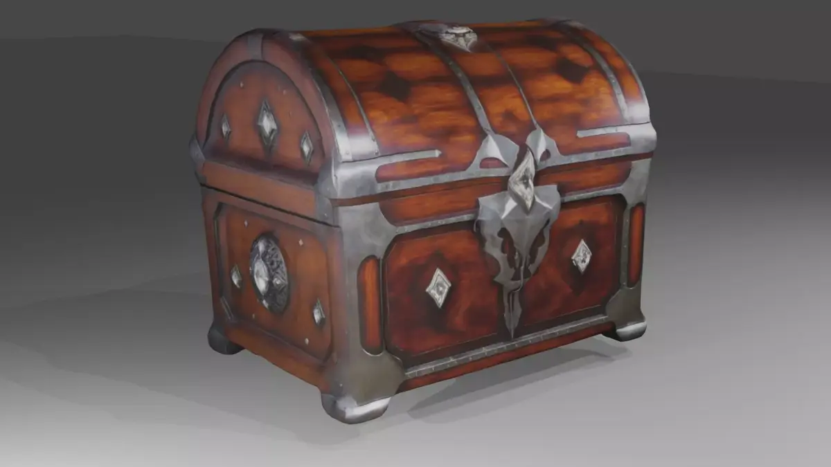 box lowpoly Free low-poly 3D model