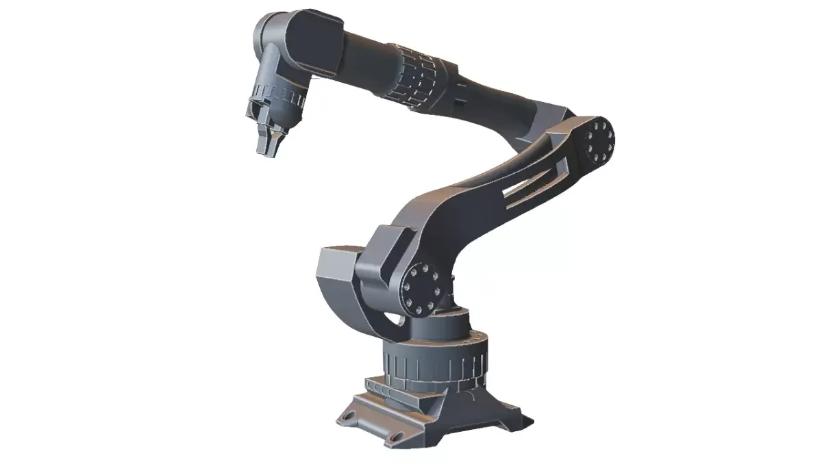 Industrial Robotic Arm 3D model shop