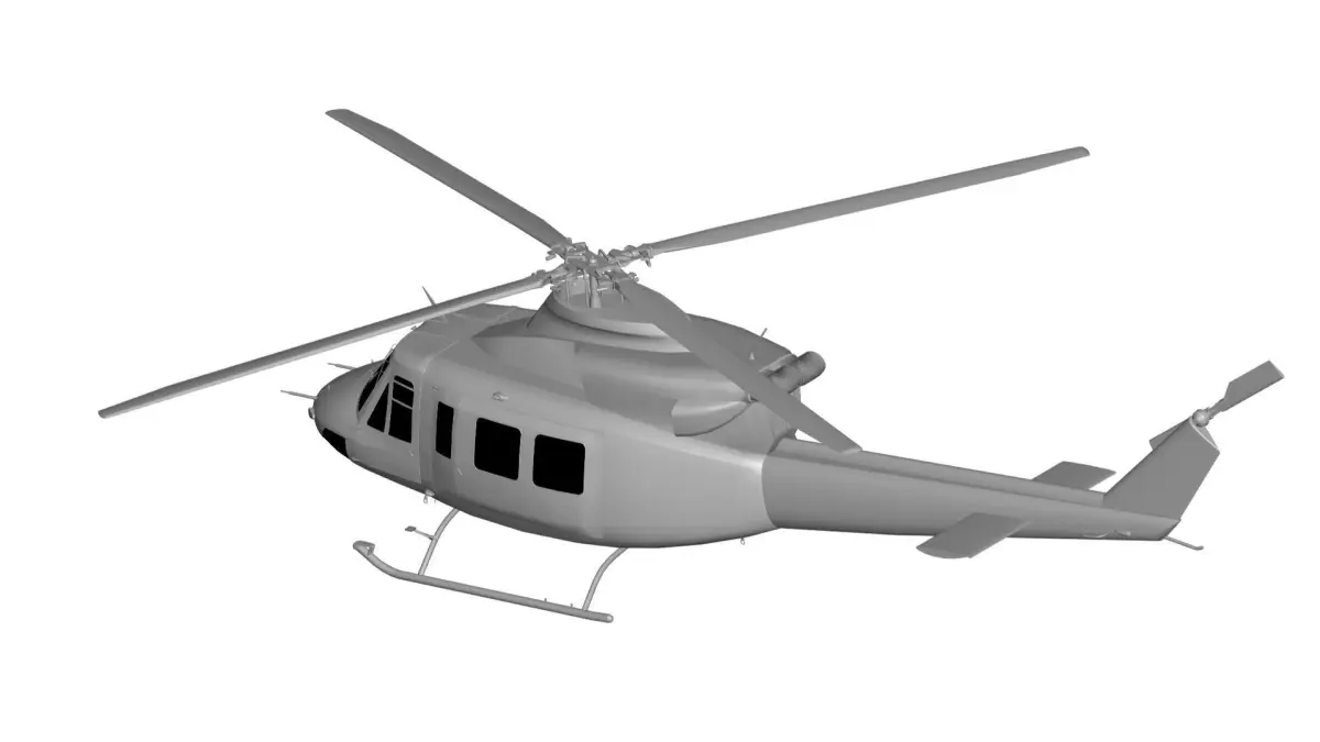 Bell 412 3D model