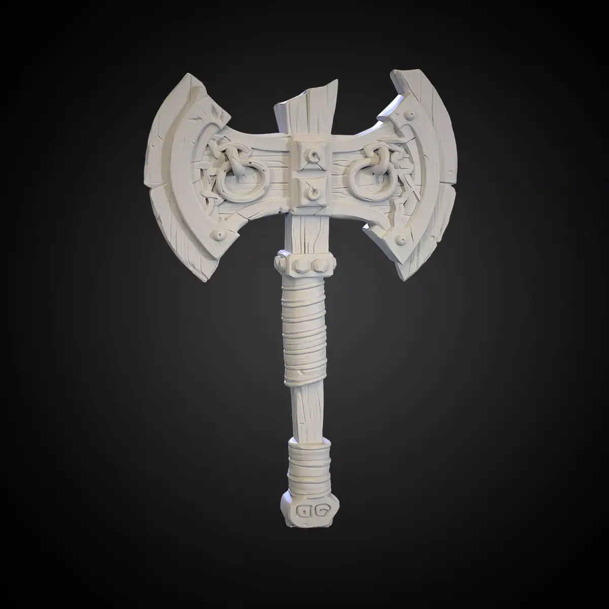Stylized Axe 22 3D model
