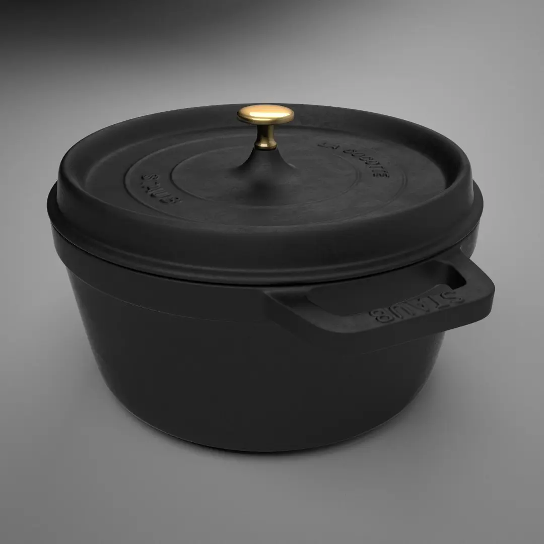 Staub La Cocotte - cooking pot 3D model