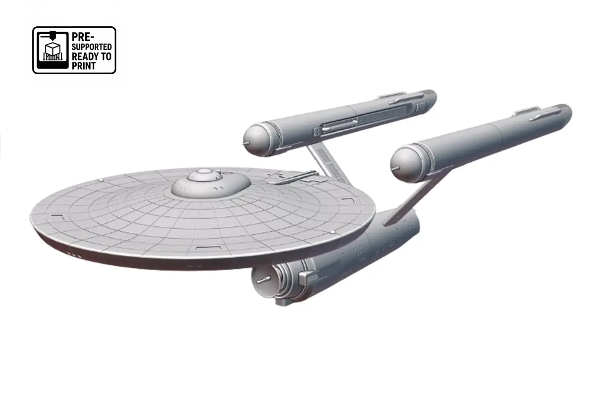 USS Enterprise NCC 1701 3D print model