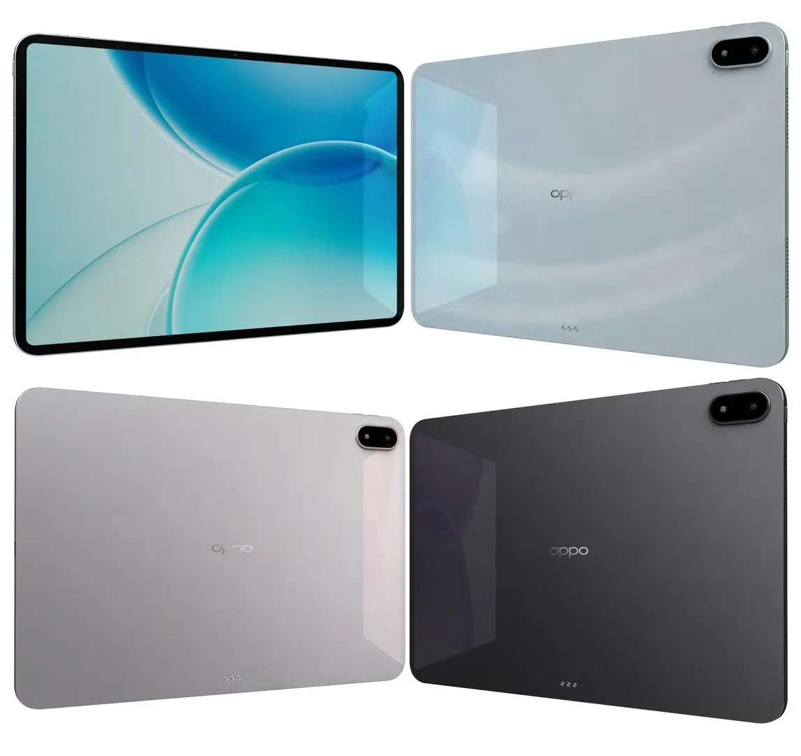 OPPO Pad 6 All Colors 3D model