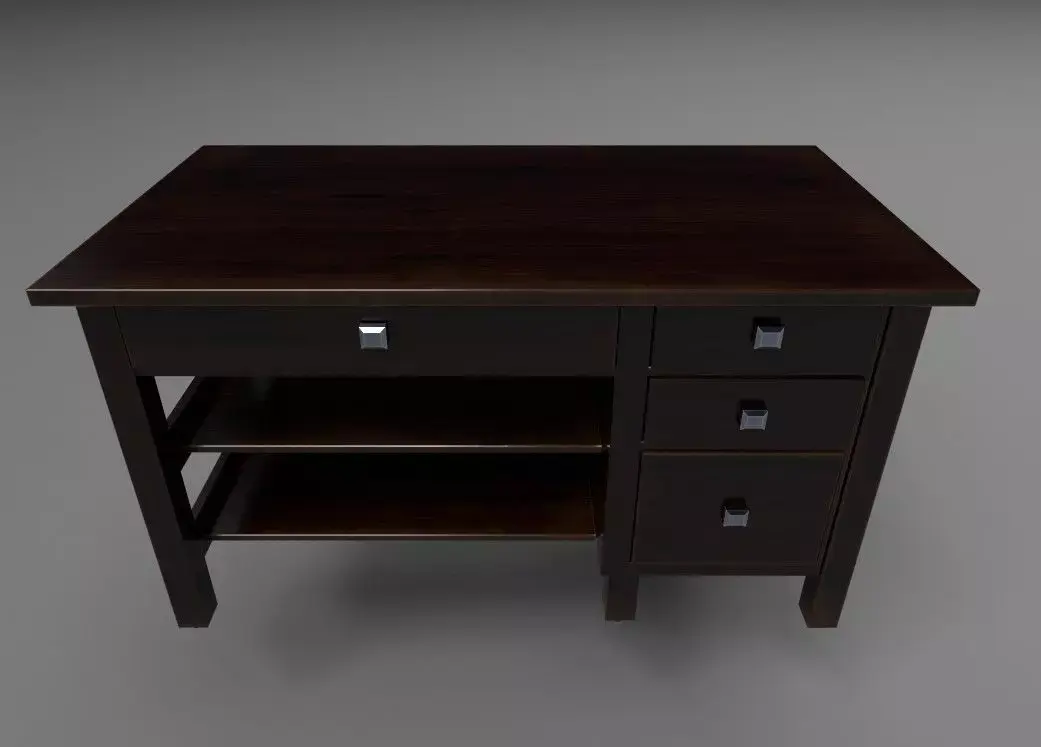 Writing Table Free low-poly 3D model